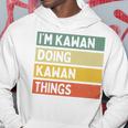 I'm Kawan Doing Kawan Things 面白い名言 長袖tシャツ パーカー 面白い贈り物