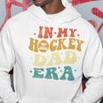 In My Hockey Dad Era ファニーホッケーお父さん ヴィンテージ 父の日 長袖tシャツ パーカー 面白い贈り物