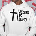 Jesus Is Lord 十字架 信仰 クリスチャン 聖書 神聖 パーカー 面白い贈り物