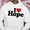 I Love Heart Hope Namee On A パーカー 面白い贈り物
