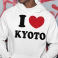 I Love Kyoto 京都が大好きです パーカー 面白い贈り物