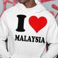 I Love Malaysia パーカー 面白い贈り物