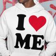 I Love Me パーカー 面白い贈り物