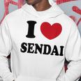 I Loveendai 仙台大好き パーカー 面白い贈り物