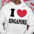 I Loveingapore シンガポールが大好き パーカー 面白い贈り物