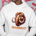 Mammut 氷河期 石器時代 象 ダス イスト マムート コスチューム 長袖tシャツ パーカー 面白い贈り物
