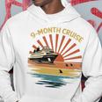 Nine Month Cruisehipunset Withharks In Ocean 長袖tシャツ パーカー 面白い贈り物