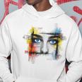 Ojo Dibujo Arte Gráfico Chica Retrato Ojos Sudadera Regalos divertidos