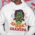 Onepooky Grandpa ハロウィン ホラーマン サングラス ファミリー 長袖tシャツ パーカー 面白い贈り物