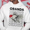 Oranda Goldfish 80年代スタイル ファンシー金魚オーナー パーカー 面白い贈り物