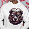メンズ Papa Bear Face サングラス Papa Bear Lover 父の日 パーカー 面白い贈り物