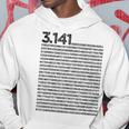 Pi 314 Pi 数字記号 数学 科学ギフト パーカー 面白い贈り物