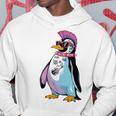 Punkuin 面白い パンクロック パンクロック ペンギン 長袖tシャツ パーカー 面白い贈り物