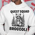 Questquad ブロッコリー 面白い 猫好き パーカー 面白い贈り物