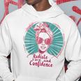 Radiate Love And Confidence Body Positive レトロ ポップアート パーカー 面白い贈り物
