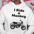 I Ride A Monkey オートバイ ミニバイクシャツ パーカー 面白い贈り物