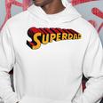 Super Daduperdad uperhero Dad パーカー 面白い贈り物
