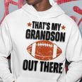 あれは俺の孫だ。フットボール・ファニー・フットボール・グランマ パーカー 面白い贈り物