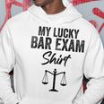 これは私のラッキーバー試験シャツ面白いラッキーバー試験 パーカー 面白い贈り物
