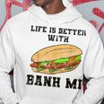 アジアンフード キッチン パン バゲット バインミー ベトナム ベトナム パーカー 面白い贈り物