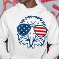 アメリカン・イーグル アメリカ国旗 7月4日 愛国 パーカー 面白い贈り物