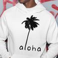 アロハ ハワイ ハワイアン ヤシの木 パーカー 面白い贈り物