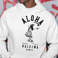 アロハ フラクラブ ハレイワ ハワイ パーカー 面白い贈り物
