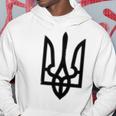 ウクライナトライデントシンボル ウクライナトライズブ 長袖tシャツ パーカー 面白い贈り物