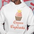 カップケーキの女王 長袖tシャツ パーカー 面白い贈り物
