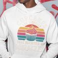 カップケーキは奇跡を信じたマフィンです レトロカップケーキ 長袖tシャツ パーカー 面白い贈り物