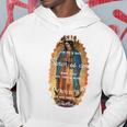 グアダルーペの聖母 カトリック アヴェ・マリア スペイン語 ヘイルマリア 長袖tシャツ パーカー 面白い贈り物