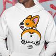 コーギーお尻大好き パーカー 面白い贈り物