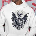 スケルトン ハロウィン コスチューム 怖い 不気味な翼 死 パーカー 面白い贈り物