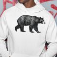 ツキノワグマ 動物愛好家 野生動物 自然 ハイキング ギフト パーカー 面白い贈り物
