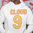 ナイス イエロー オレンジ クラウド 9 コスチューム 男女兼用 長袖tシャツ パーカー 面白い贈り物