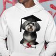 ハバニーズ犬 グラチュエーションキャップ トレーニング 学校 卒業生 オーナー 長袖tシャツ パーカー 面白い贈り物