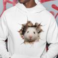 ハムスター アニマルプリント グラフィック ポートレート 顔 ハムスター パーカー 面白い贈り物