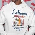 ハワイ ラハイナ マウイ ヴィンテージ サーフィン ハワイアン パーカー 面白い贈り物