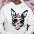 バニーフェイス サングラス付き イースターデー 男の子 男性 子供 パーカー 面白い贈り物