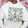 パピバラ おもしろカピバラ 最高のお父さん 父の日 カピバラ 長袖tシャツ パーカー 面白い贈り物