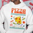ピザ愛好家 ピザピース パーカー 面白い贈り物