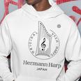 ヘルマンハープ・黒ロゴ パーカー 面白い贈り物