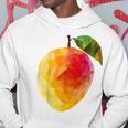 マンゴーフルーツモチーフアートマンゴー パーカー 面白い贈り物