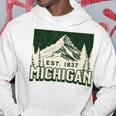 ミシガン 長袖tシャツ パーカー 面白い贈り物