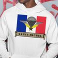 ミリタリー サンミッシェル 守護空挺部隊 フランス軍 長袖tシャツ パーカー 面白い贈り物