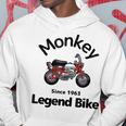 モンキー Z50a Legend Bike パーカー 面白い贈り物