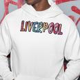 リバプールイングランド リバプールグラフィック パーカー 面白い贈り物
