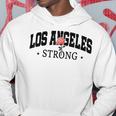ロサンゼルスストロングカリフォルニアストロング、Laストロングサポート パーカー 面白い贈り物