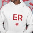 ヴィンテージ 救急科 緊急治療室 看護師 背中 パーカー 面白い贈り物