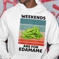 ヴィンテージ 枝豆 食べ物好き 週末は枝豆好きの人へ パーカー 面白い贈り物